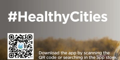 Bupa healthy cities QR code